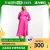 香港直邮潮奢 mama.licious 女士Mamalicious 孕妇装长袖裹式粉色