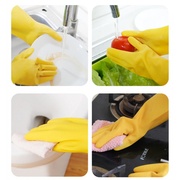 家务手套加厚橡胶牛筋乳胶厨房，清洁洗碗家用防水洗车胶皮手套