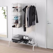 IKEA宜家国内斯图克7格储物件衣柜布艺收纳白色灰色多层挂袋