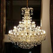 欧式吊灯复式楼水晶灯别墅，客厅灯酒店大堂，灯具创意卧室餐厅灯