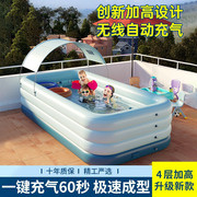 大型充气游泳池儿童家用可折叠室内户外大人小孩宝宝移动家庭泳池