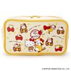 日本限定独家Hello Kitty 小浣熊系列～可爱帆布化妆包笔袋收纳包