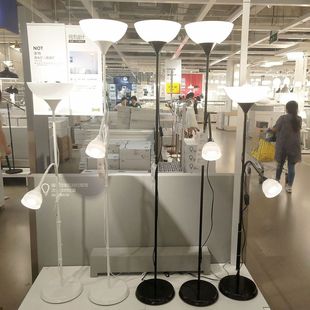 IKEA济南宜家家居国内黑克托格落地灯阅读灯具卧室客厅简约