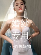 婚纱收腹带束腰塑身上衣结婚塑腰礼服专用法式鱼骨束腰女胸衣腰封