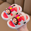 宝宝凉鞋男童夏季婴幼儿软底学步鞋，室内防滑可爱女童卡通儿童凉鞋