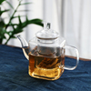 出日本耐热玻璃茶壶饭店餐厅家用泡花茶可加热煮茶器过滤茶具套装