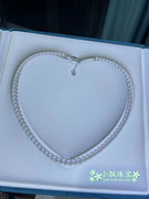 北海珍珠也很美 极强光天然小珍珠项链 小灯泡亮亮的可调节锁骨链