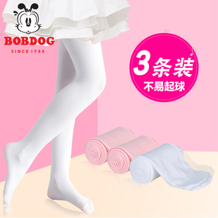 儿童舞蹈袜春秋白色，连裤袜夏季丝袜跳舞女童，打底裤袜秋冬加绒加厚
