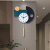 创意挂钟家用客厅墙上装饰挂表卧室静音艺术现代简约极简网红钟表