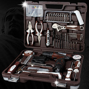 五金组套手动工具维修套装组合电钻电工工具套装家用工具箱