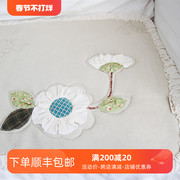 韩国进口沙发垫四季通用全棉，欧式客厅防滑坐垫套罩时尚真皮沙发巾