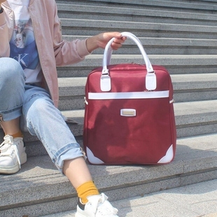 2023女士外出初中生住校行李包皮箱上放的包旅行包大容量手提