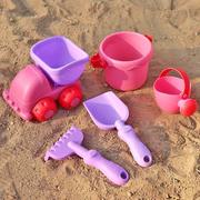 儿童海滩玩具套装小水桶宝宝，挖沙工具铲子，戏水户外海边沙滩男女孩