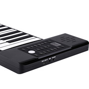 61键手卷钢琴88键专业版加厚折叠琴软键盘便携式初学者成人电子琴