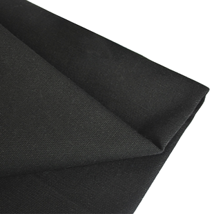 半米价 纯黑色纯棉帆布布料做包diy桌布窗帘布沙发布靠垫加厚耐磨