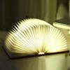 创意折叠书灯LED充电小夜灯生日礼物迷你发光书本台灯床头灯