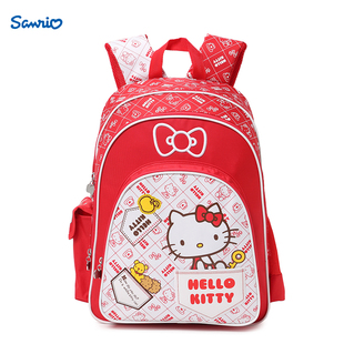 Sanrio三丽鸥Hello Kitty口袋系列可爱女童1-3-5年级小学生书包