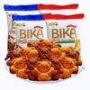 马来西亚进口BIKA小熊饼干牛奶味巧克力味零食儿童零食100g/袋