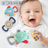 优乐恩新生儿摇铃套装3-6-12个月婴幼儿安抚宝宝益智玩具牙胶礼物