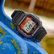 卡西欧小红圈gwm5610u太阳能电波小方块手表男运动防水方形电子表