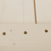 实木硬床板松木排骨架单人1.5双人1.8米折叠木板硬板护腰床垫