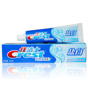 佳洁士盐白牙膏清新牙齿，防蛀含氟牙膏，佳洁士盐白牙膏140g