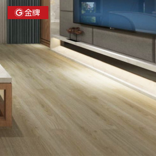 金牌木门家用多层木地板，实木复合地板卧室，防潮地暖耐磨环保无醛