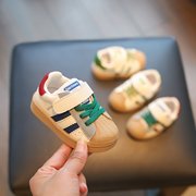 婴儿学步鞋男宝宝鞋子春秋季软底小童运动鞋男童板鞋1一2岁女宝鞋
