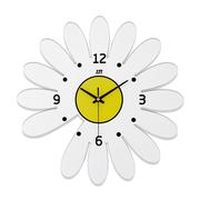 小雏菊网红钟表挂钟客厅创意简约挂表欧式家居装饰亚克力时钟