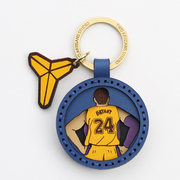 NBA周边科比詹姆斯库里钥匙扣书包挂件创意生日礼物送男友车挂饰