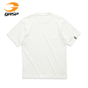 GASP夏季短袖重磅300G纯棉运动圆领T恤男宽松纯色上衣训练健身服