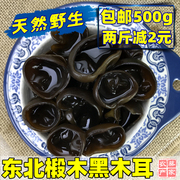 东北黑木耳长白山特产，干货无根椴木秋木耳，正宗农家500g