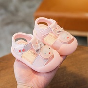 女宝宝凉鞋夏季0-1—2岁婴儿，凉鞋幼儿软底防滑公主鞋学步鞋