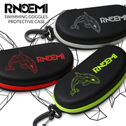 rnoemi泳镜盒游泳眼镜收纳盒，防水包泳帽(包泳帽，)袋配件装备speedo专业大框