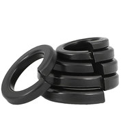 黑色304不锈钢圆形弹垫m1.6m2m2.5m3-m14m16加大加厚金属弹簧垫片