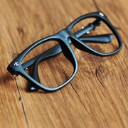韩版眼镜框无镜片，潮人男女复古眼镜架眼睛平光镜，黑框架眼镜