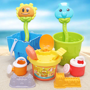 儿童沙滩玩具套装大号铲子和桶塑料沙漏海边游乐场宝宝挖沙土工具