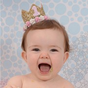 0-3岁宝宝生日派对帽子，宝宝满月照拍摄道具，birthdayhat
