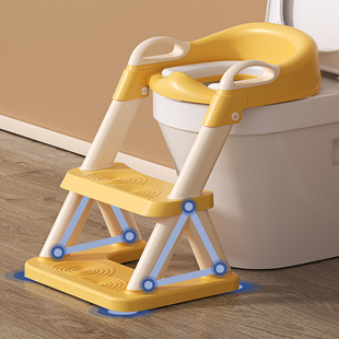 儿童马桶楼梯式男小孩女宝宝专用厕所，辅助垫架阶梯踩脚凳坐便器圈