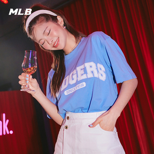 mlb男女情侣学院风运动t恤时尚休闲短袖，套装23夏季tsv06