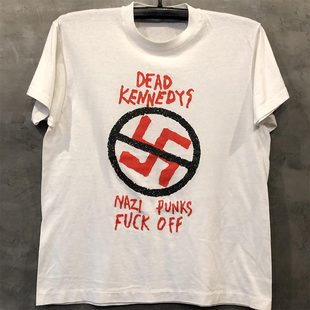 Dead Kennedys乐队美式复古摇滚街头潮流短袖朋克vintage男女T恤