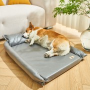 狗窝夏天凉席四季通用网红中小型犬沙发睡垫泰迪狗床猫窝宠物用品