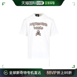香港直邮Mastermind JAPAN 男士 短袖圆领T恤 MW23S11TS040017