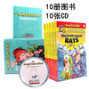 神奇校车1-10册英文原版magicschoolbuschapterbookdiscoveryset1一辑10册10cd神奇校车英文版科普百科进口儿童书7-10