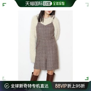 日本直邮MURUA 女士不对称吊带迷你连体短裤 轻松打造淑女风格 适
