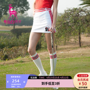 svg高尔夫服装女款纯色，修身半身裙网球裙时尚，女士运动短裙