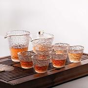 创意玻璃茶杯公道杯男士茶水分离杯子女生盖碗日式家用高颜值小众