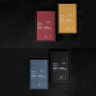 moleskine经典款皮革真皮笔记本文具创意记事本大型商务