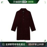 香港直邮A.P.C. 深红色女士连衣裙 COERQF05822GAC