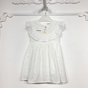 潮系列 PF11602 时尚连衣裙品牌童装折扣